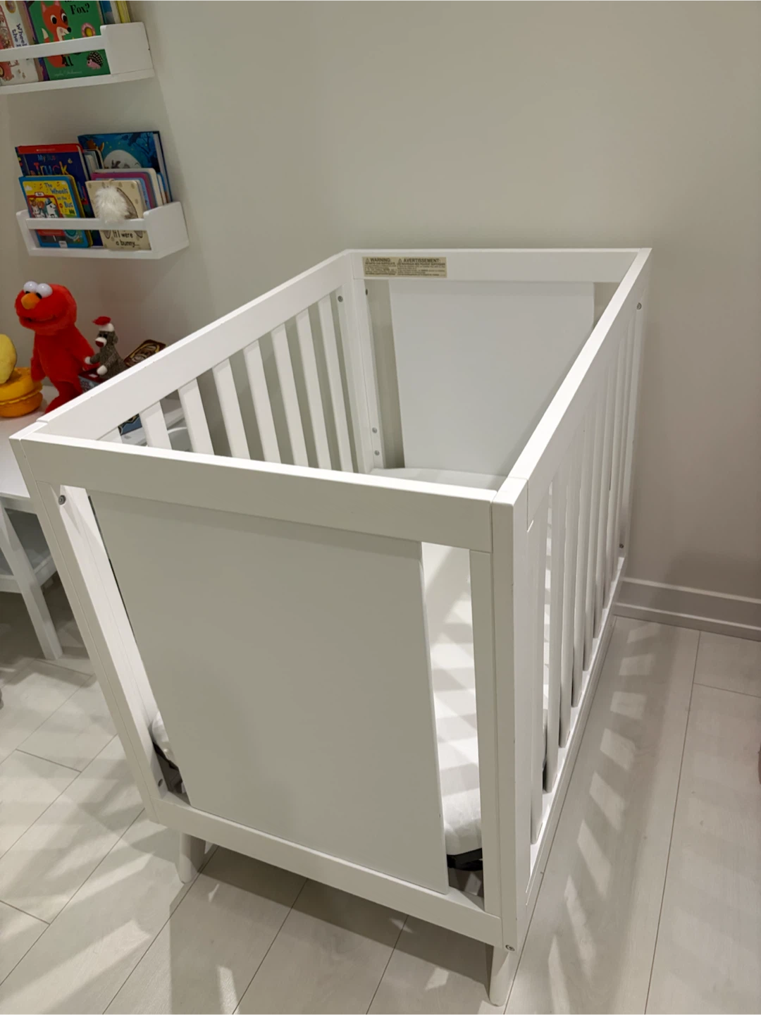 White Baby Mini Crib - photo 2