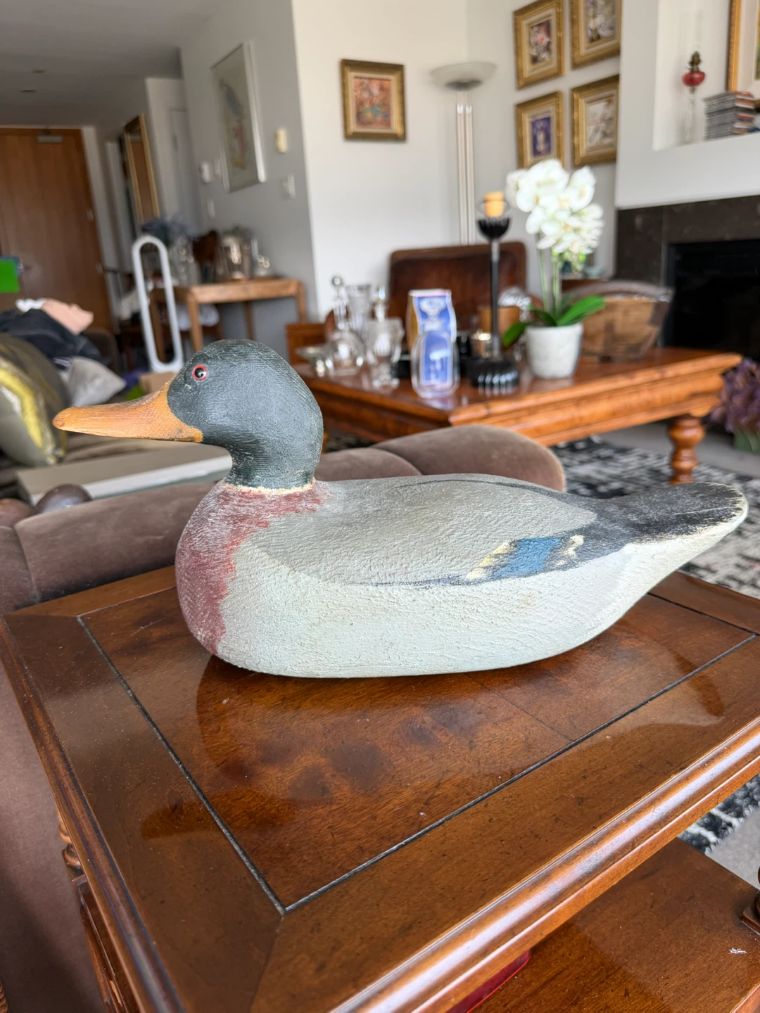 Wooden Duck Decoy - photo 3