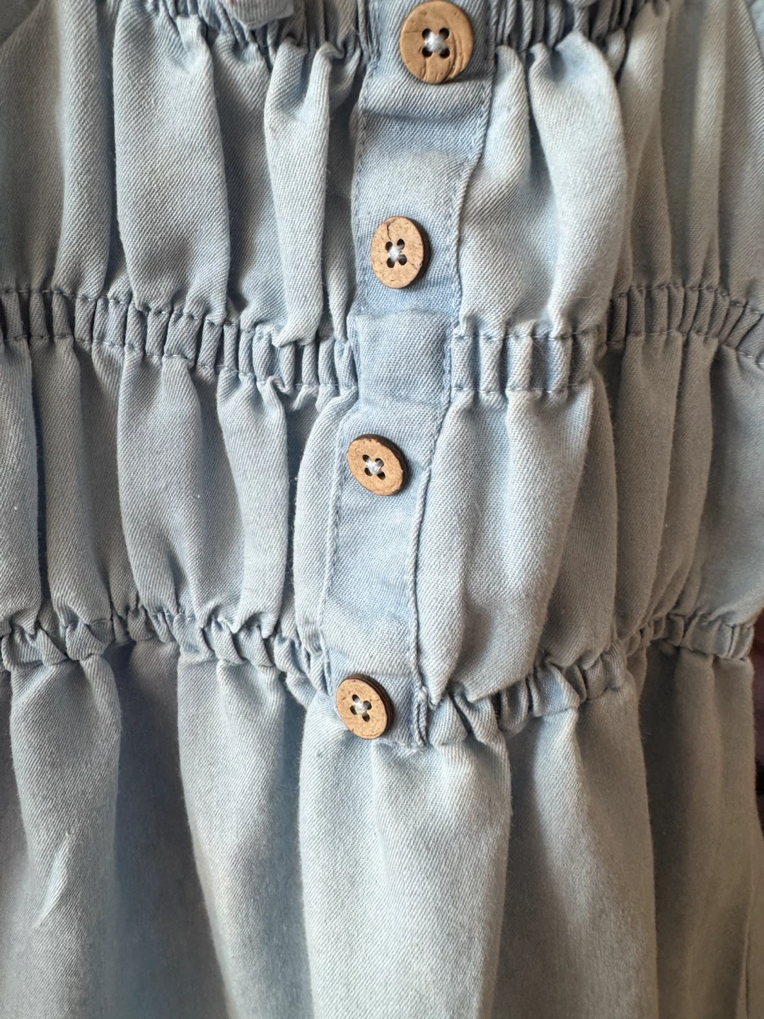 Sweet Denim Puff Dress - Size 3 Years - photo 3