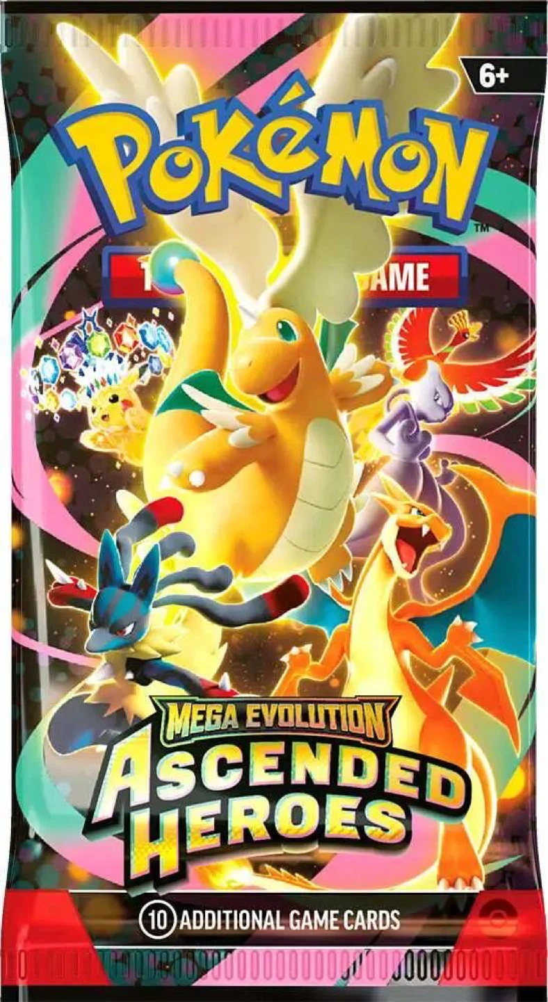 Pokemon Ascended Heroes Trading Card Pack