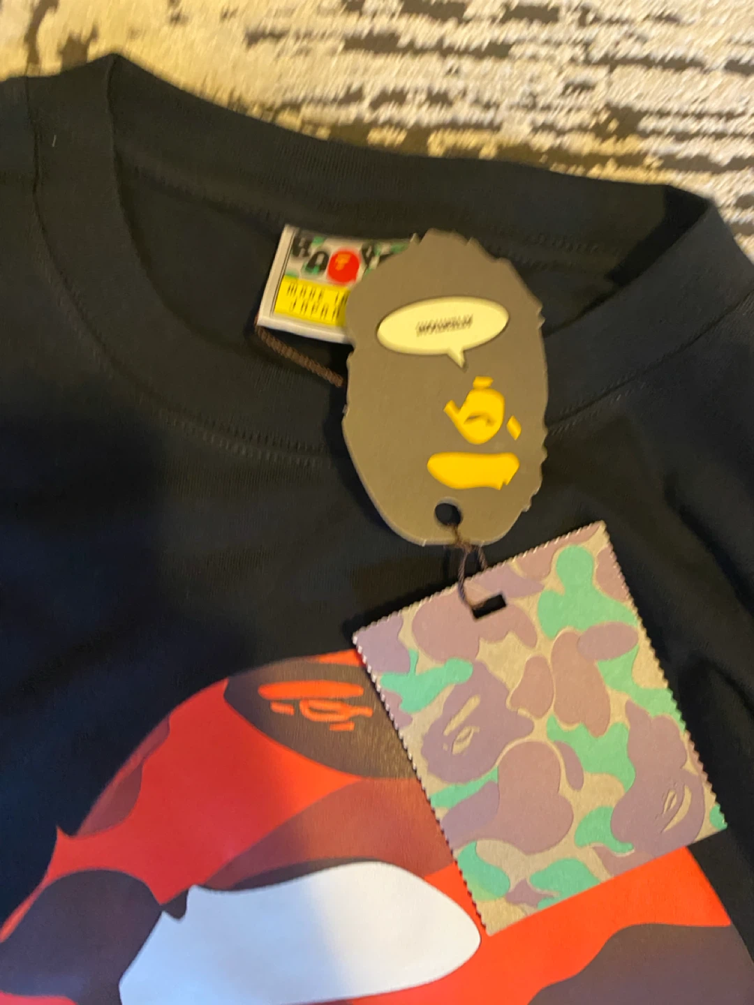 BAPE ABC Camo Shark T-Shirt - photo 3