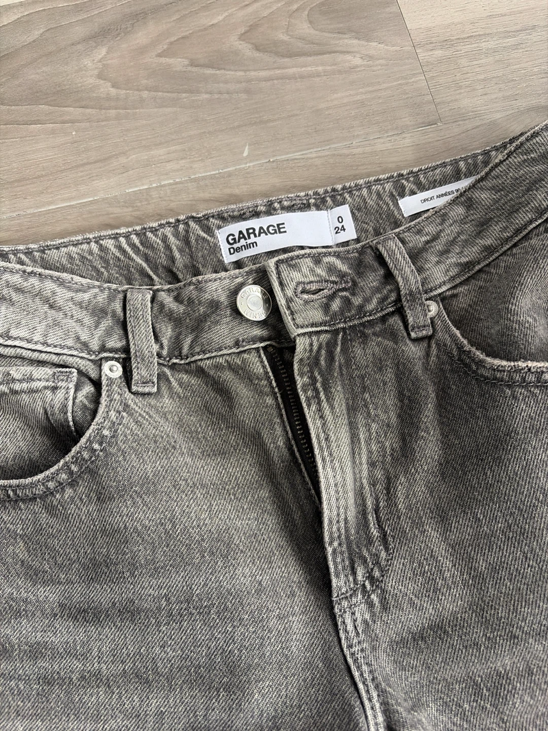 Garage Denim Grey Jeans Size 0/24 - photo 2