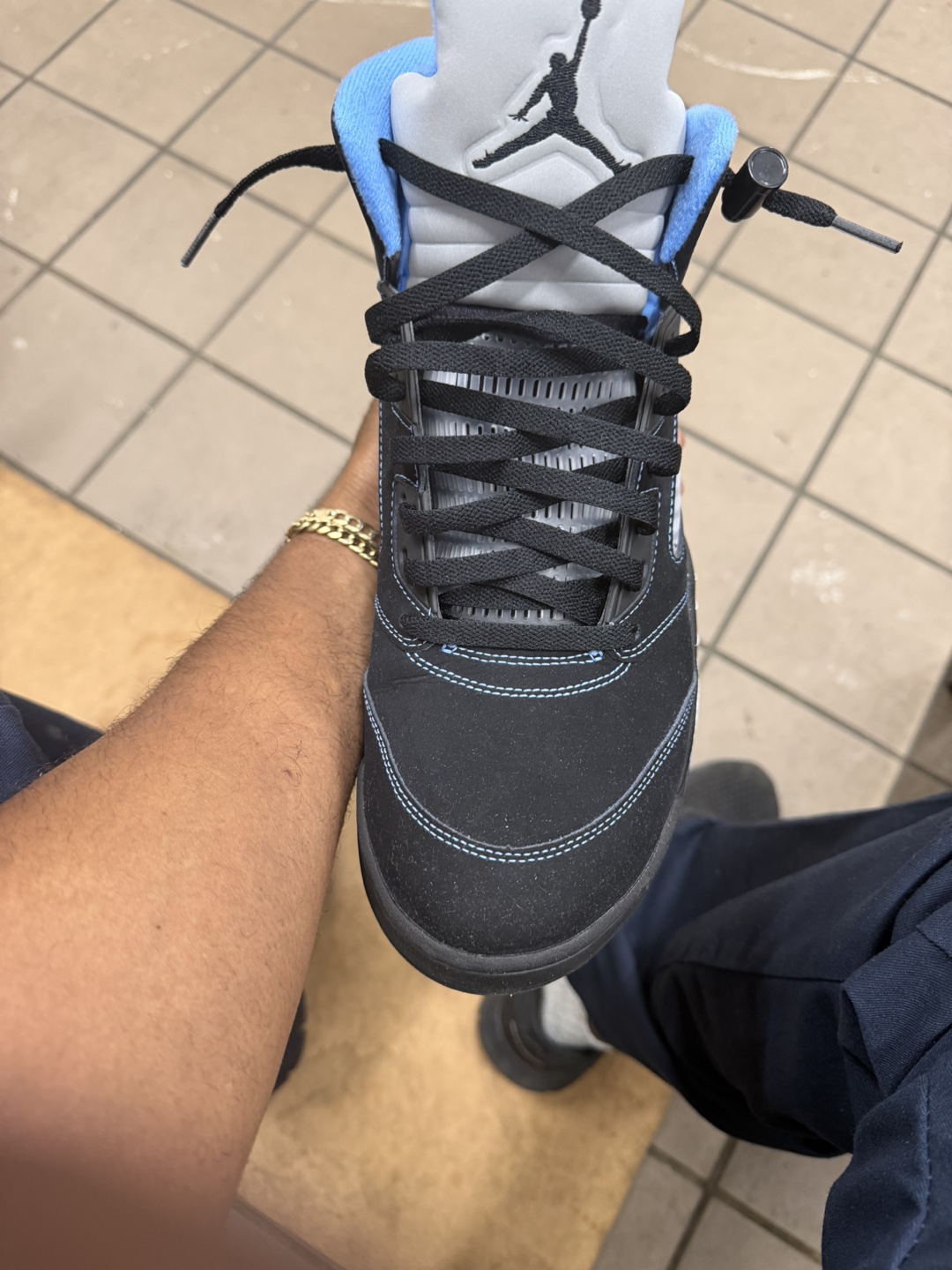 Air Jordan 5 Retro "University Blue" - photo 3