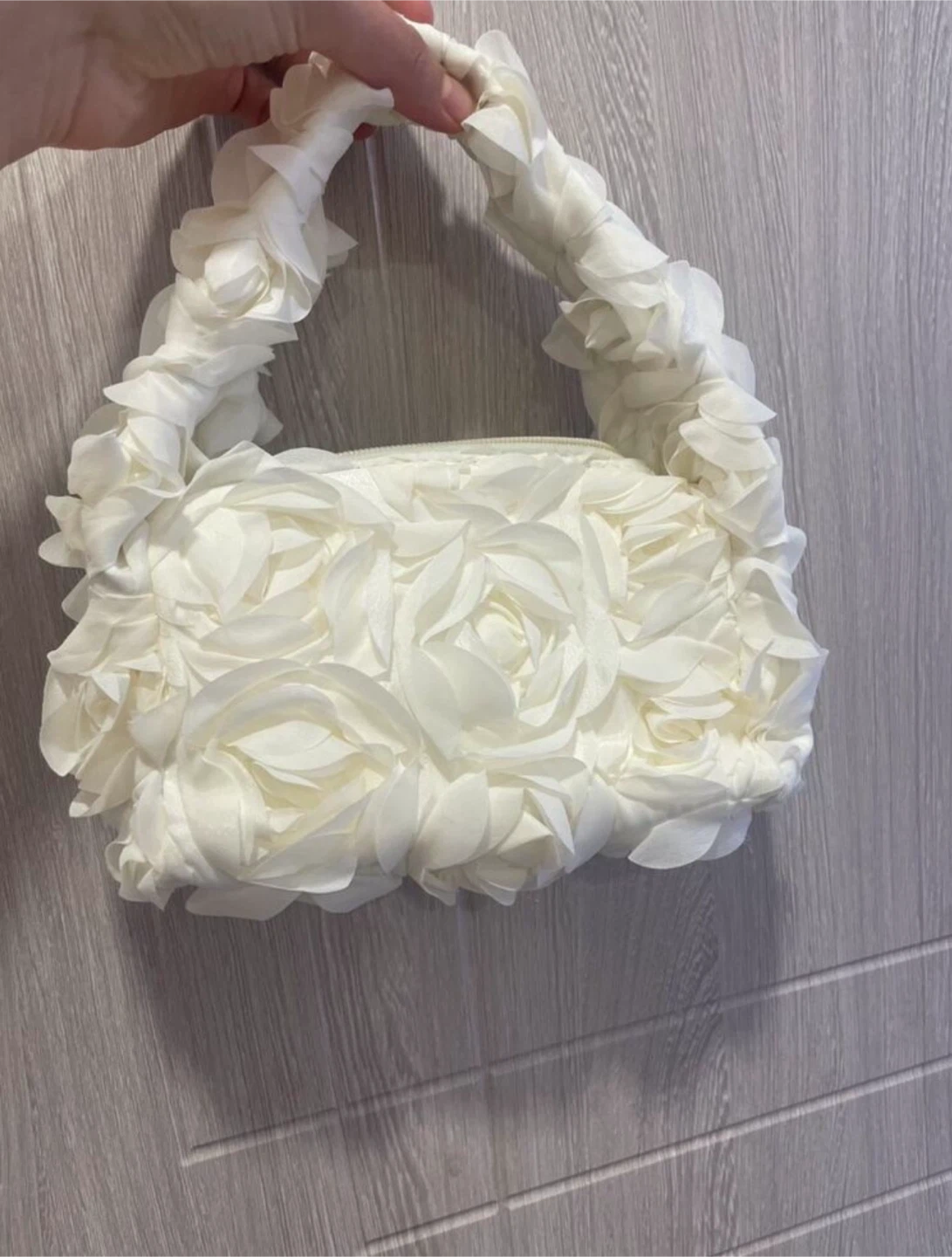 White floral handbag - photo 2