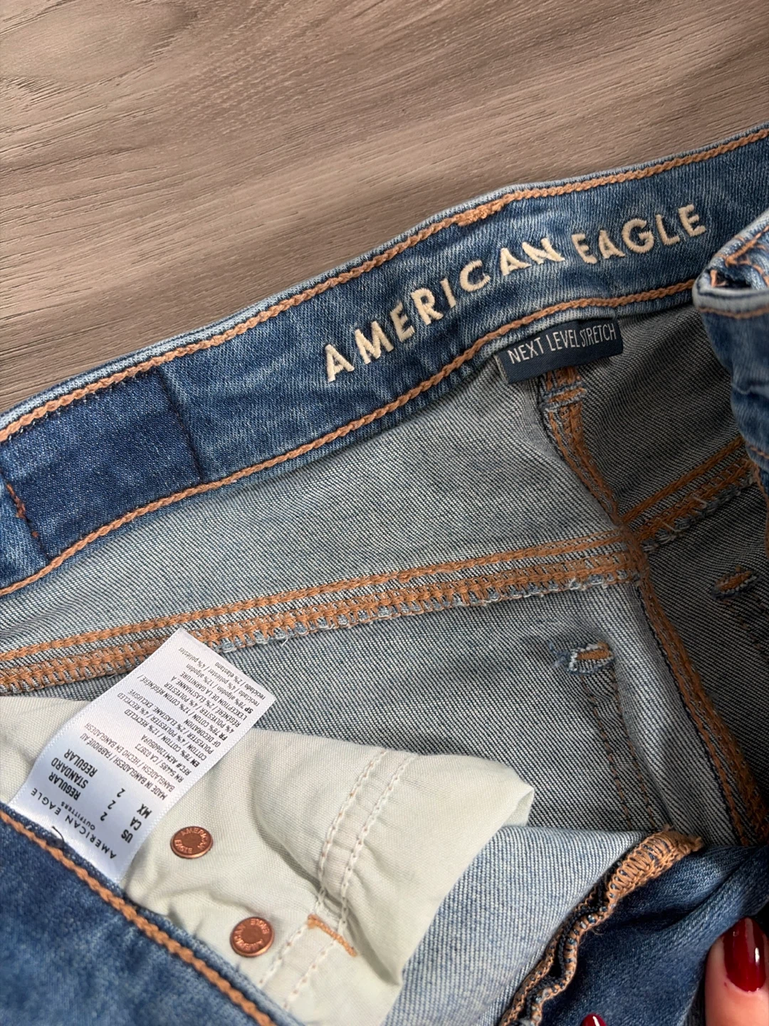 American Eagle Distressed Flare Jeans - photo 2