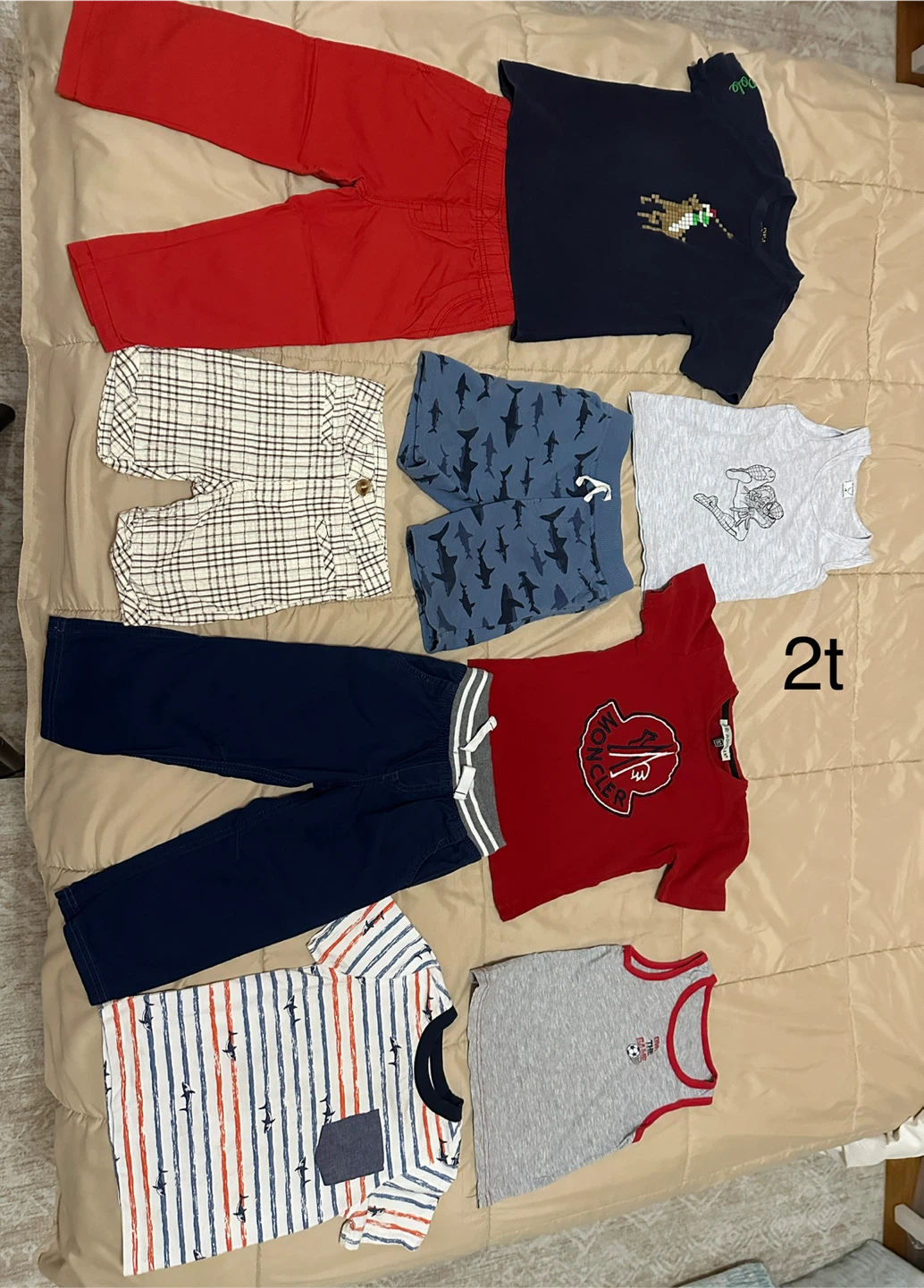 boy size 2t all $12
