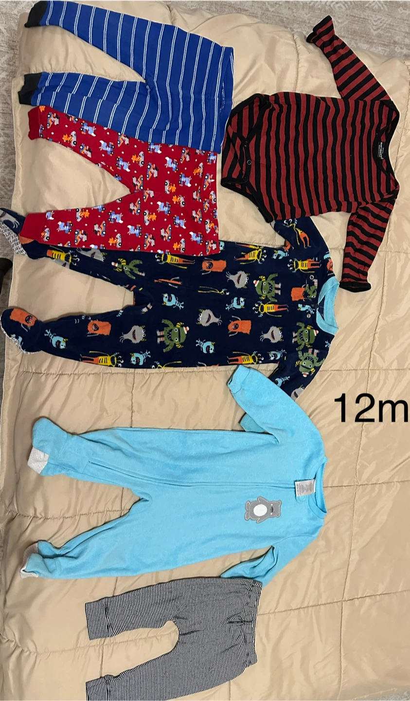 baby boy 12 months all $8