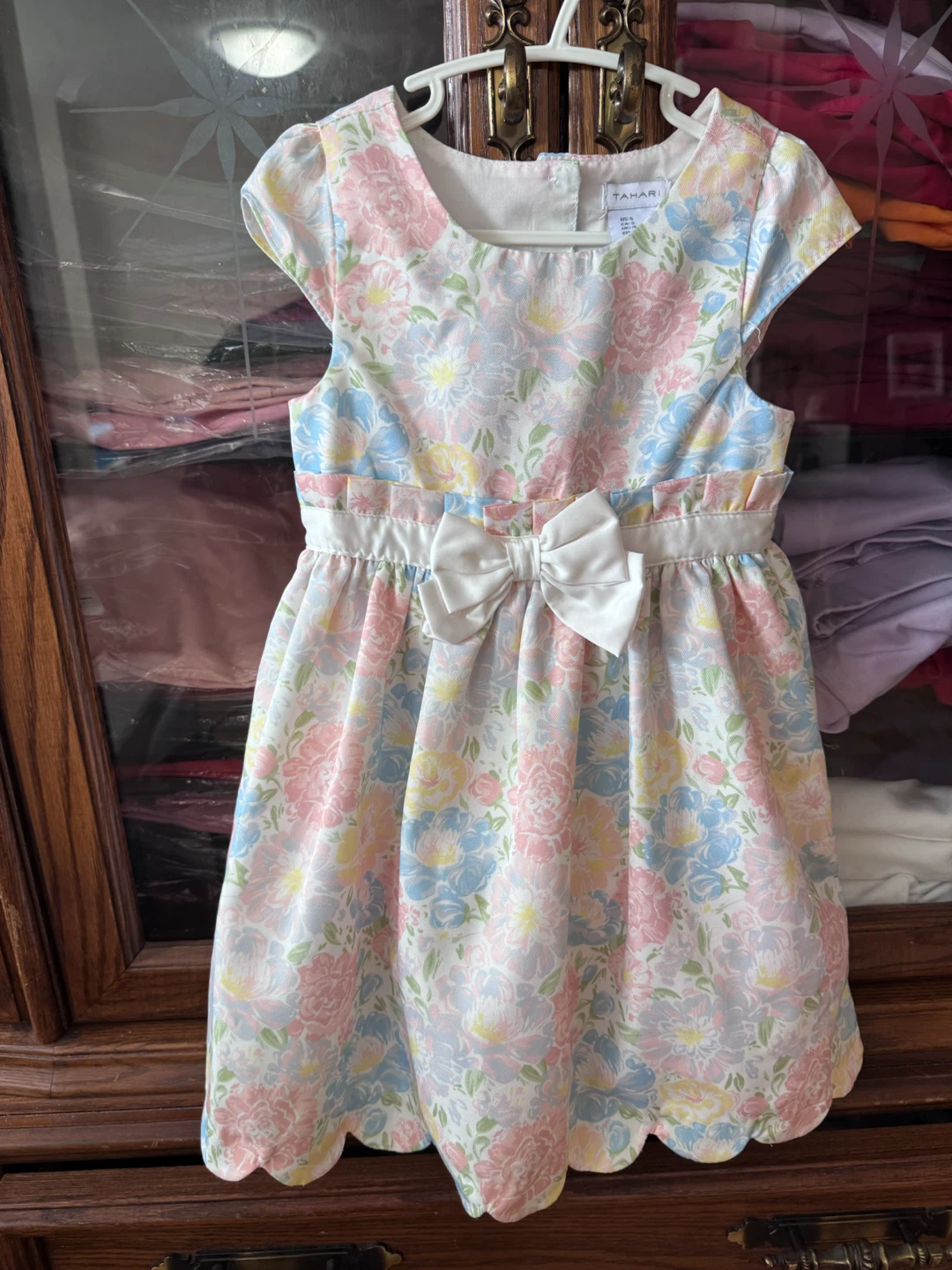 Tahari Girls Floral Dress - Size 5 - photo 2