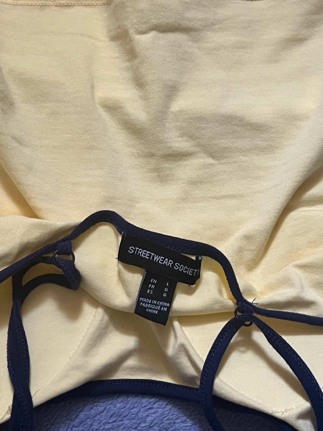 Yellow 'San Diego 95' Tank Top - Size L - photo 3