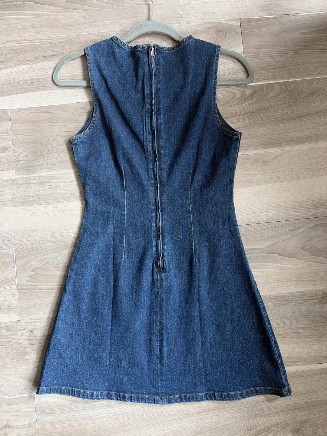 Denim A-Line Dress - photo 2