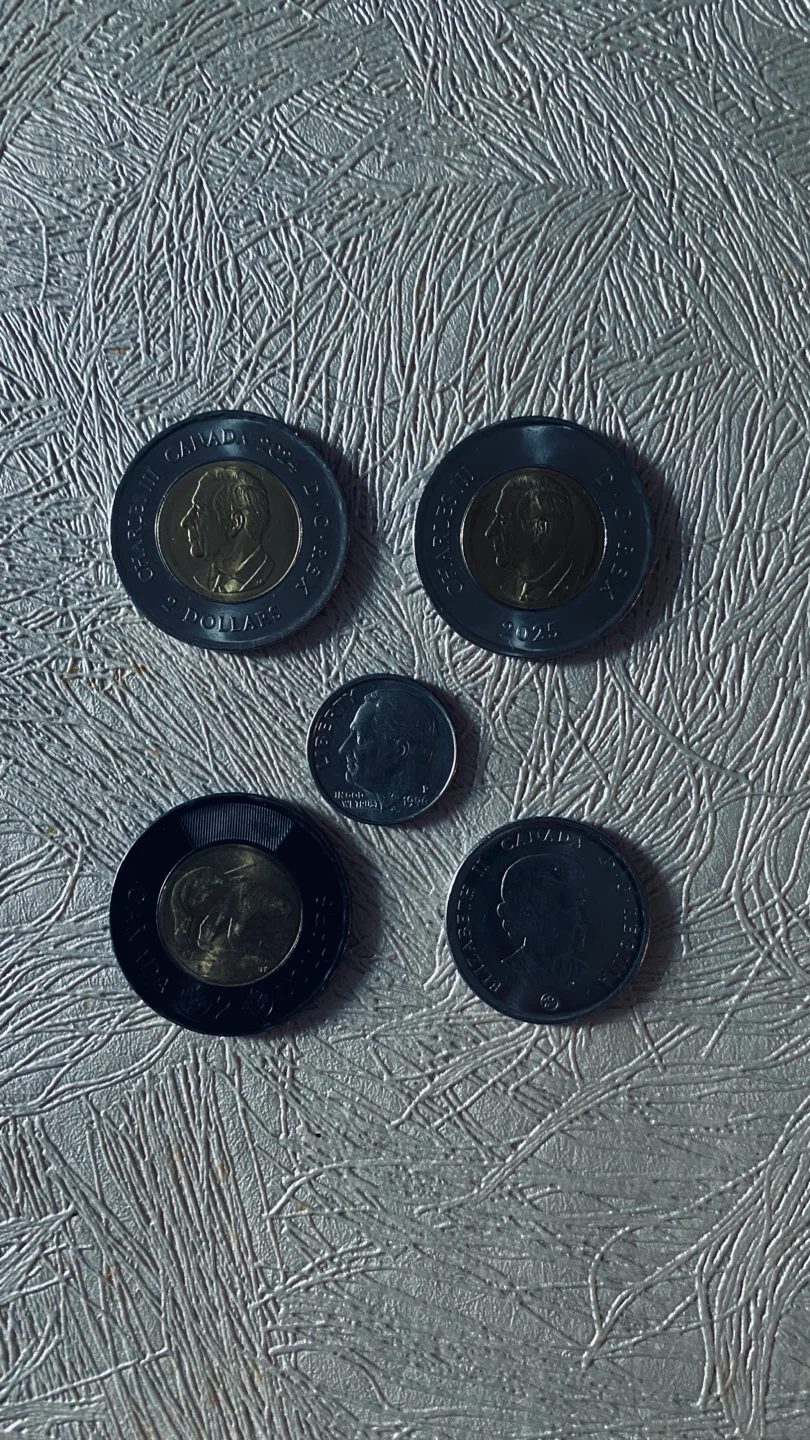 Assorted Canadian Coins - photo 2