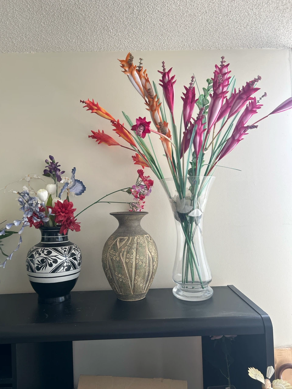 Artificial Flowers in Vases