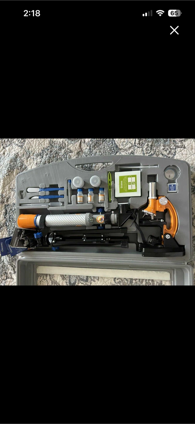 Discovery Kids Telescope & Microscope Combo Set