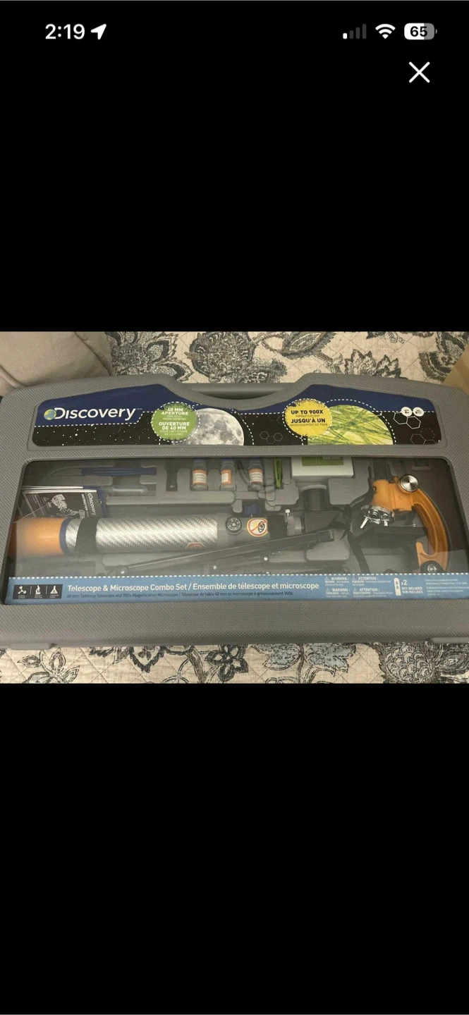 Discovery Kids Telescope & Microscope Combo Set - photo 2