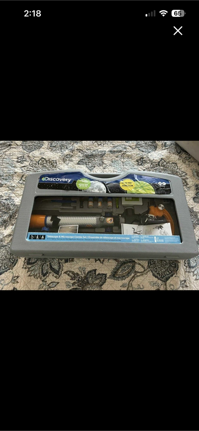Discovery Kids Telescope & Microscope Combo Set - photo 3