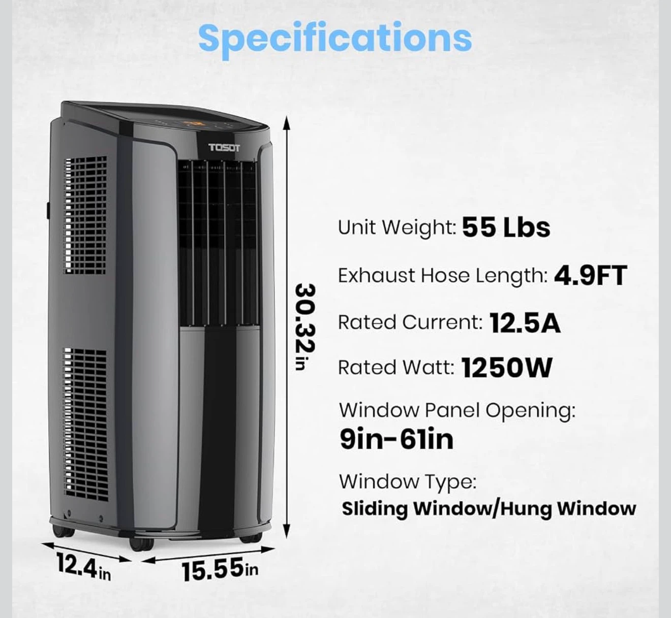 TOSOT Portable Air Conditioner - photo 2
