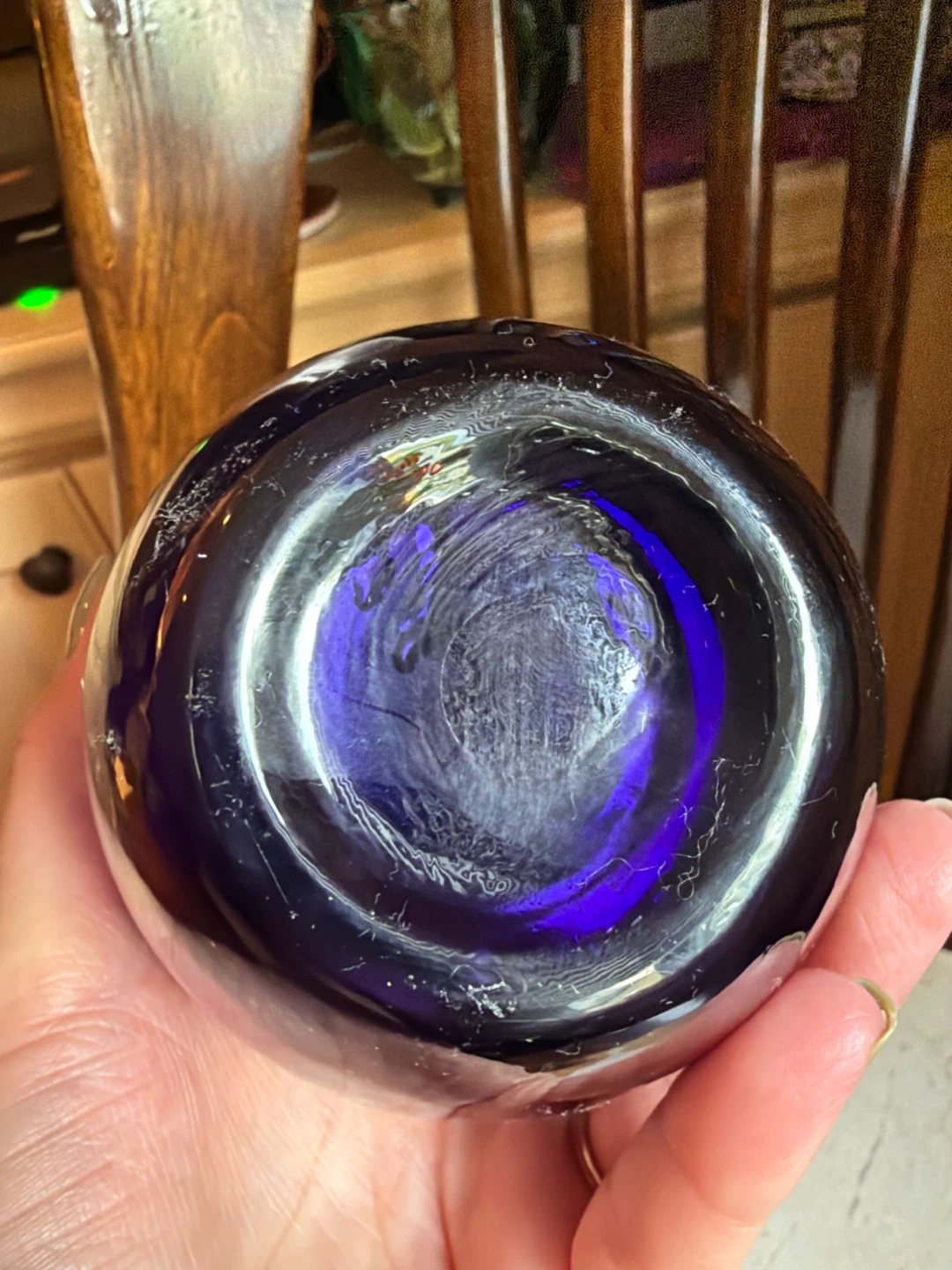 Pretty Purple Glass Vase - photo 4