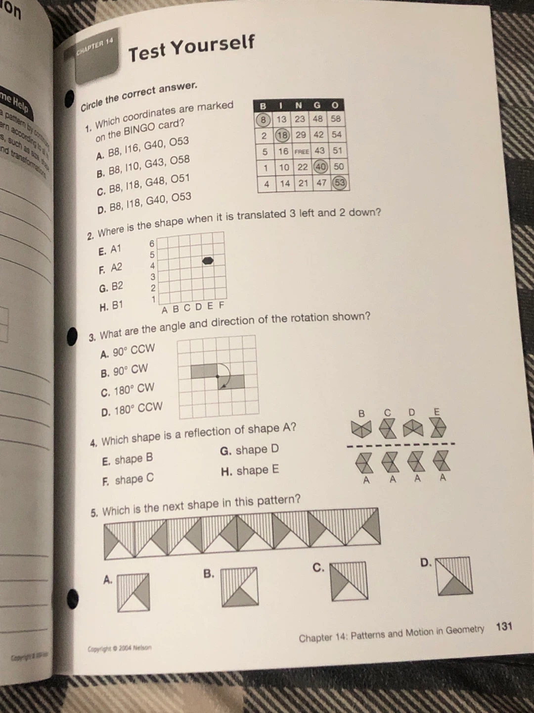 Nelson Mathematics 4 Workbook - photo 3