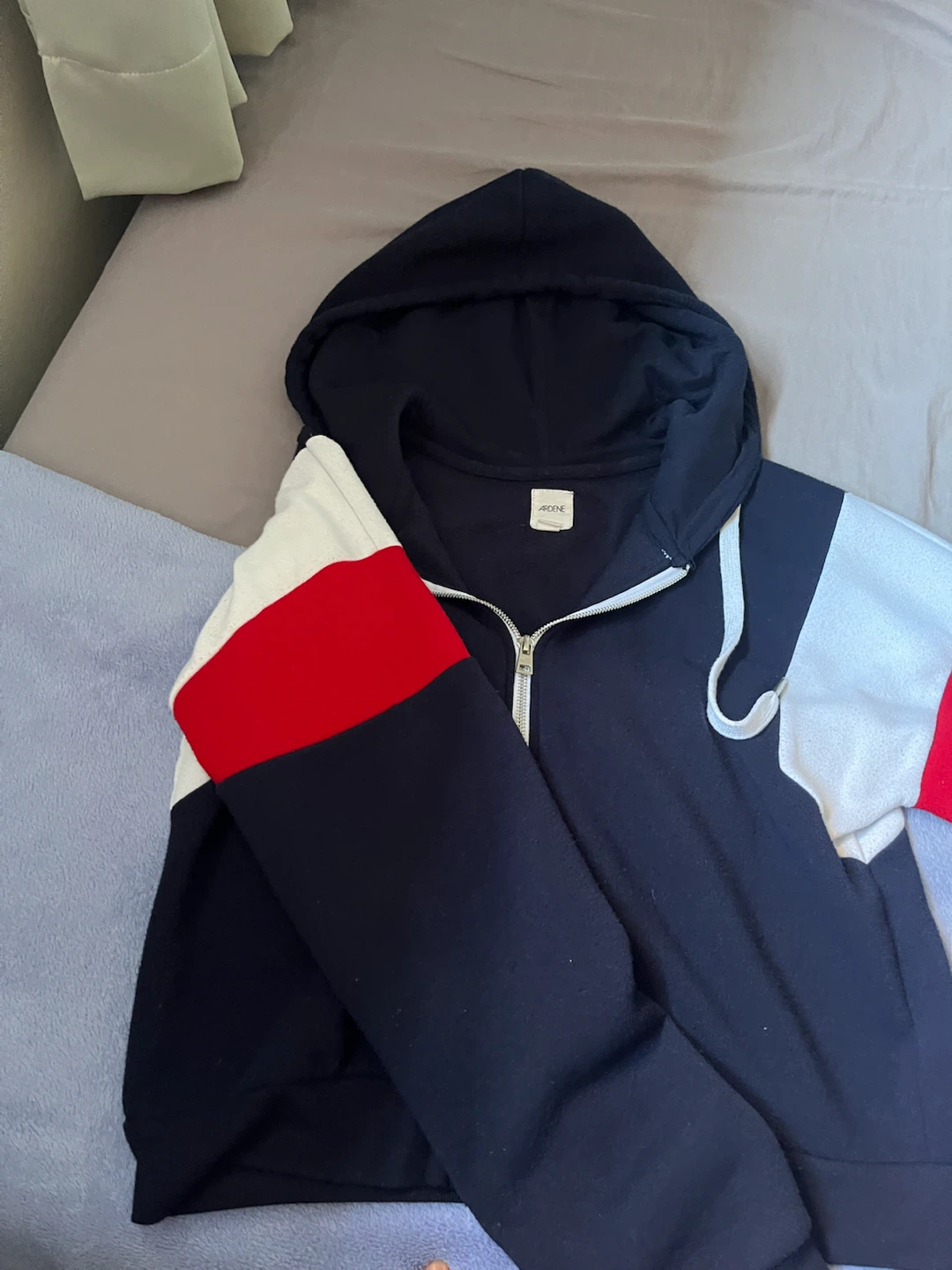 Coloured Zip-Up Hoodie - photo 2