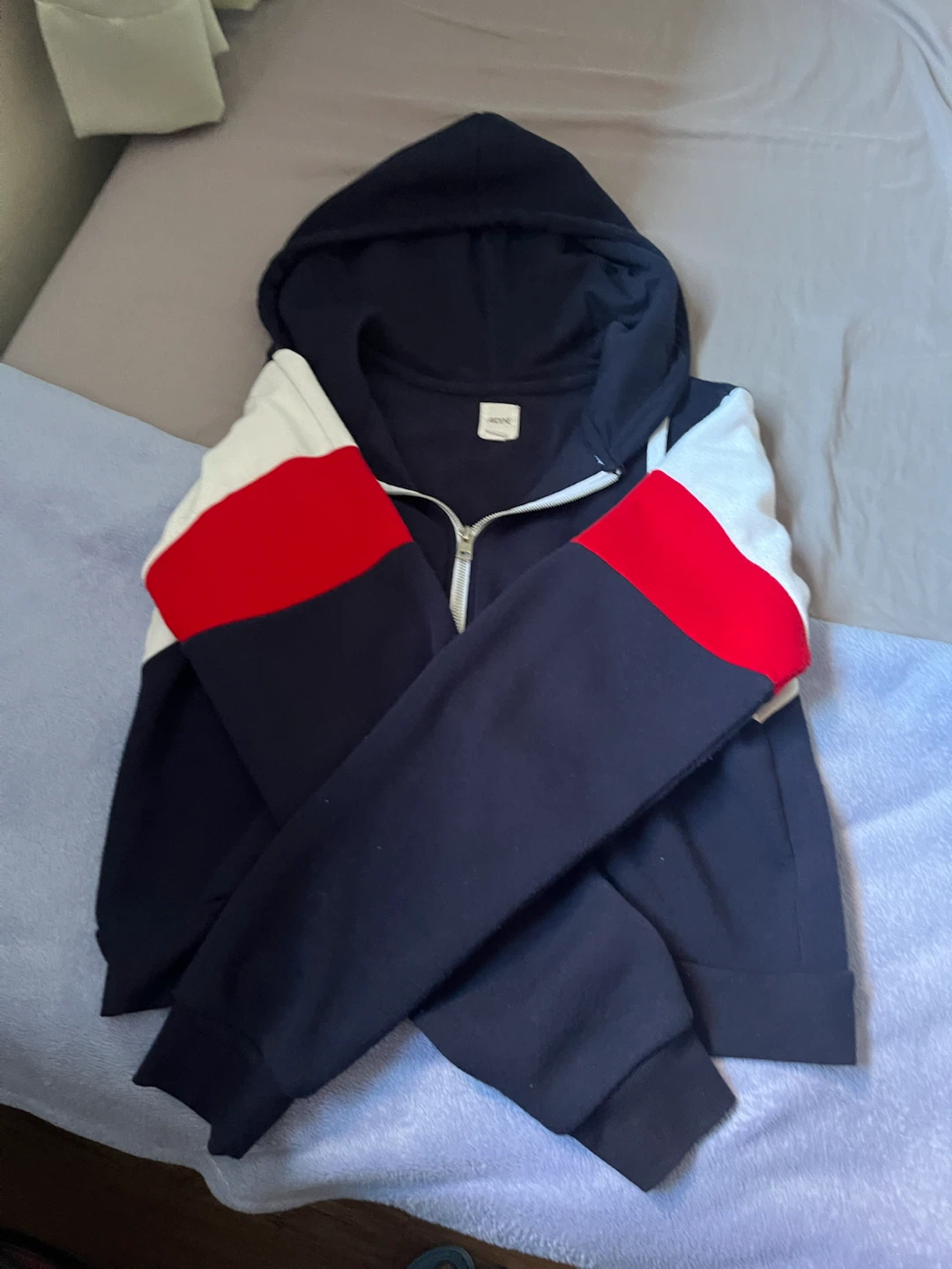 Coloured Zip-Up Hoodie - photo 3