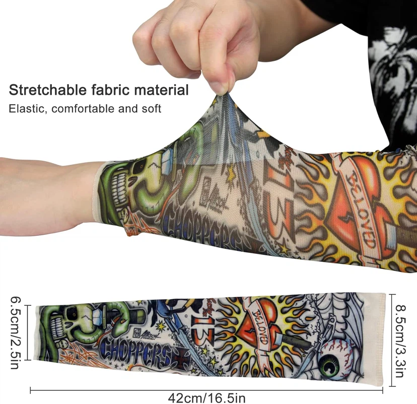 The Office - Prison Mike Cosplay Tattoo Sleeves - photo 4