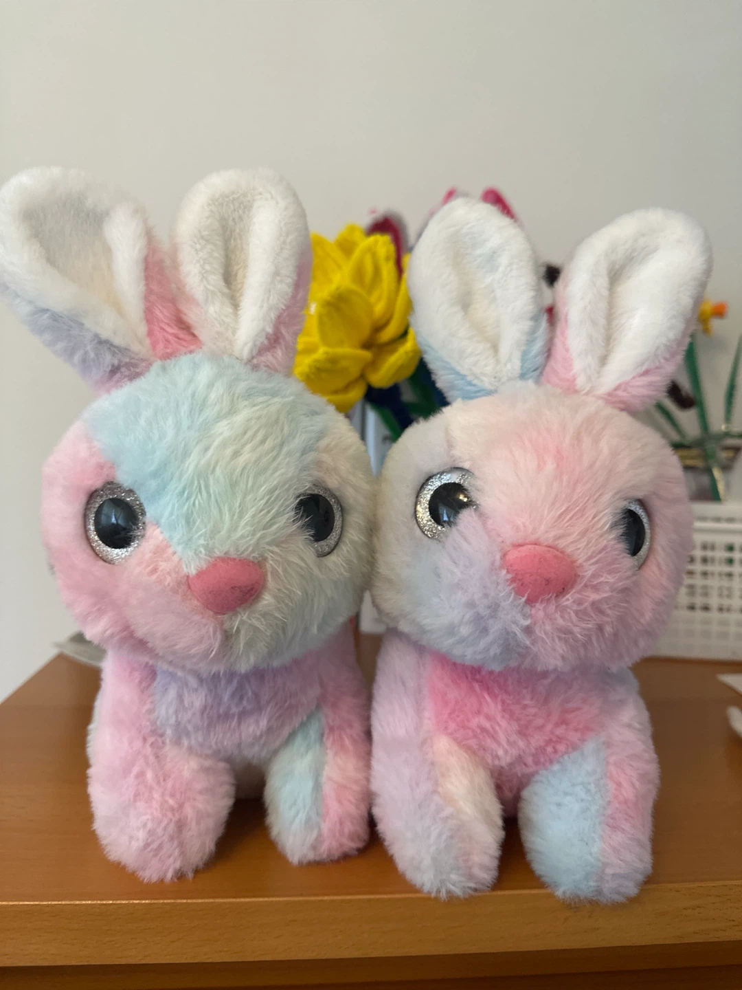 Set of 2 Plush Bunnies