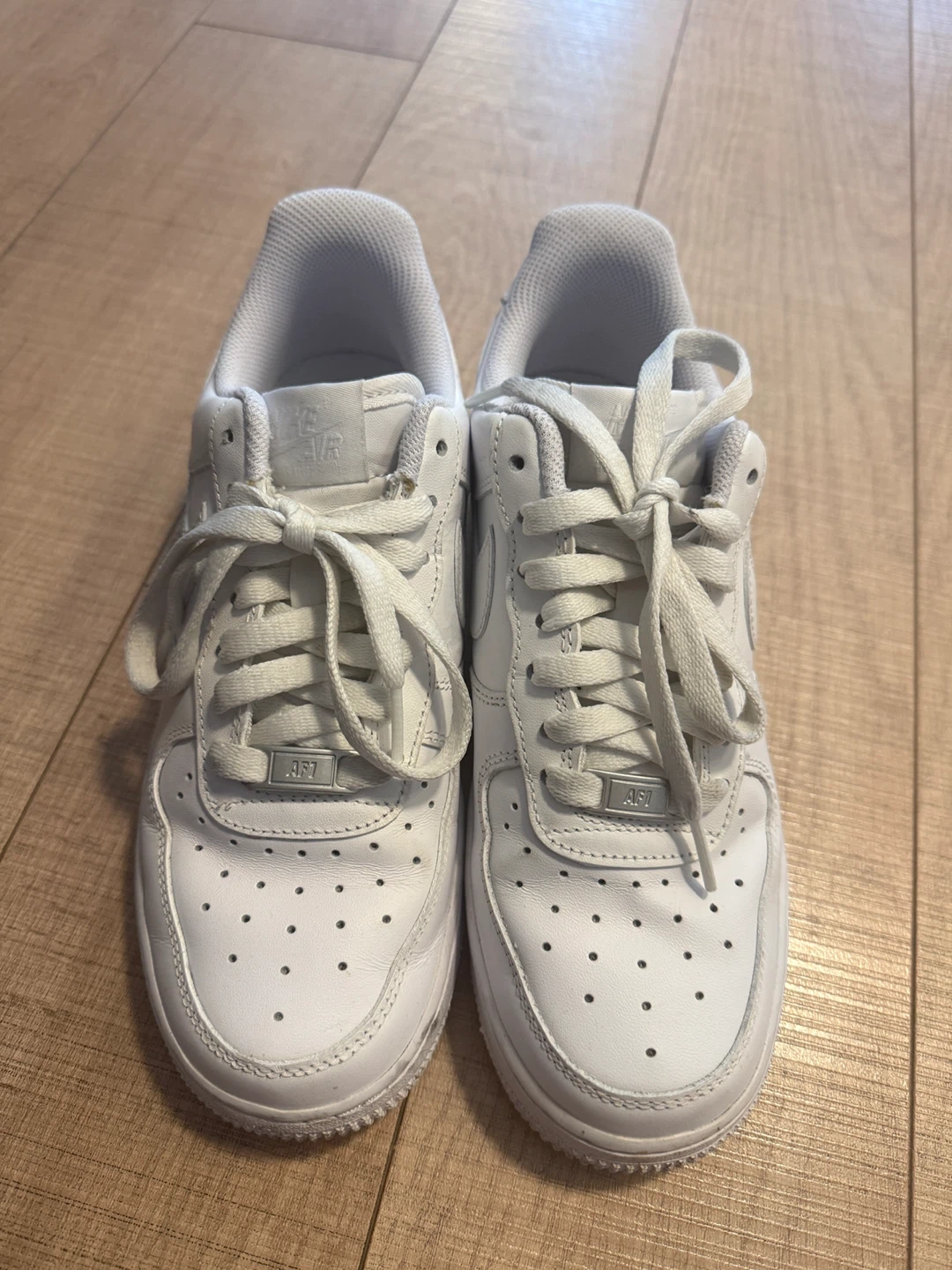 Nike Air Force 1 White Sneakers Size 7.5