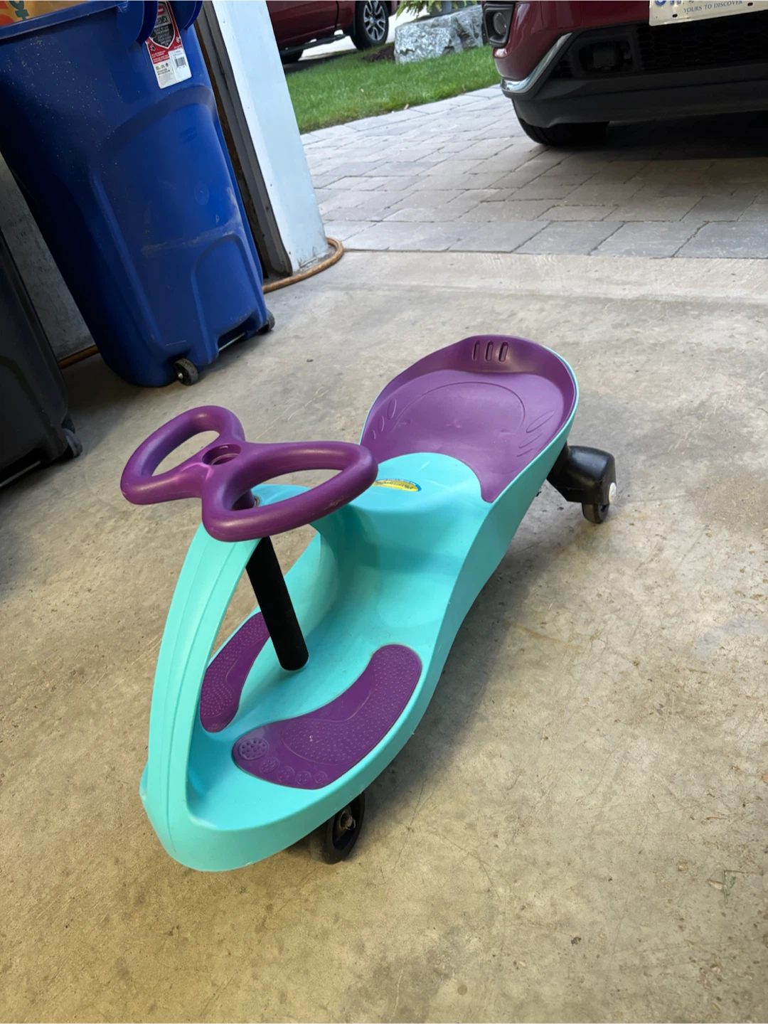 Plasmacar Ride-On Toy - Teal and Purple - photo 3