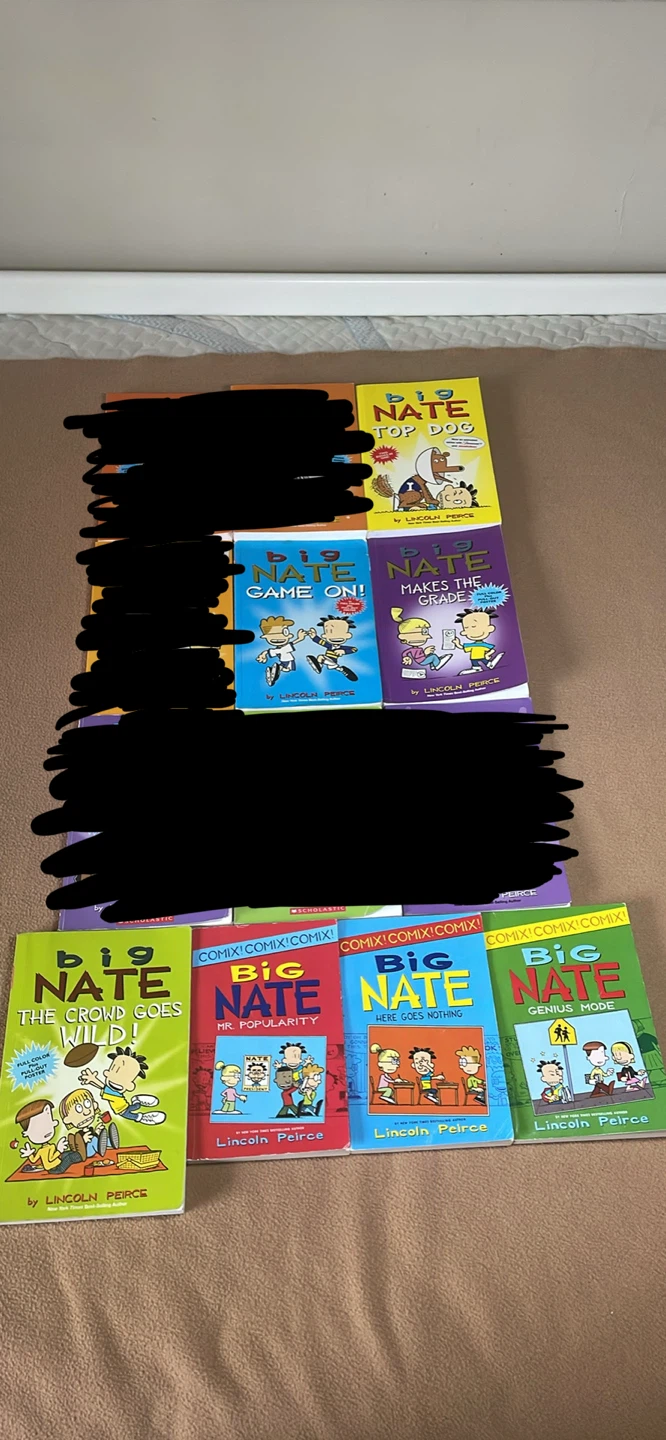 Big Nate Comix Lot