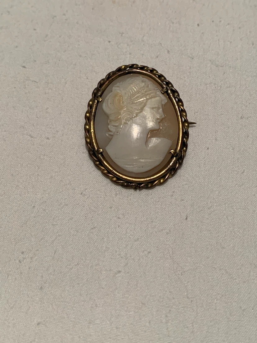 Vintage Cameo Brooch