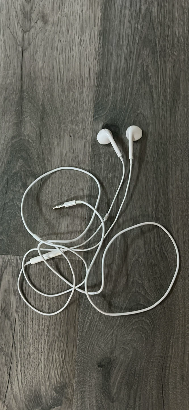 White Apple EarPods with Lightning Connector