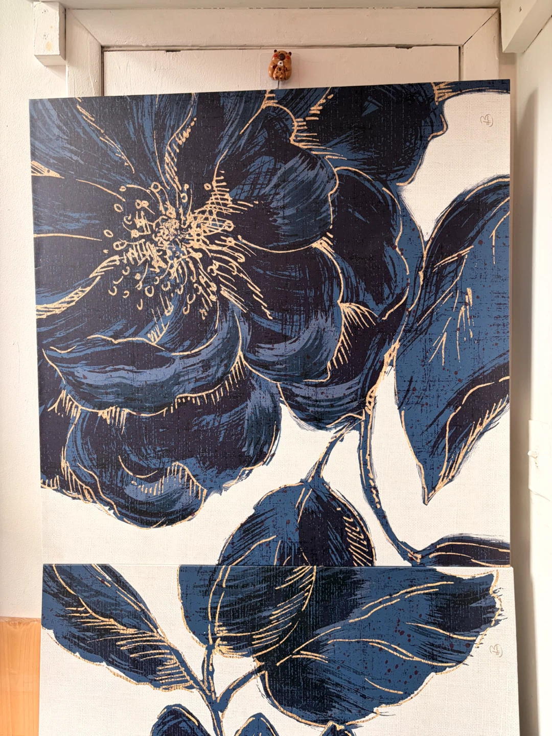 Indigo Garden II " by Daphne Brissonnet canvas set - photo 2
