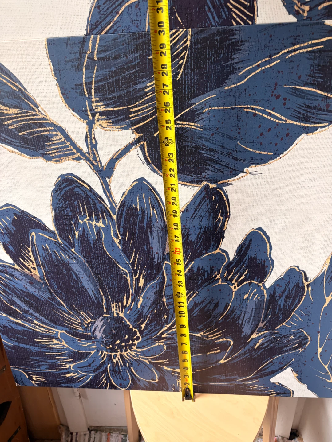 Indigo Garden II " by Daphne Brissonnet canvas set - photo 4