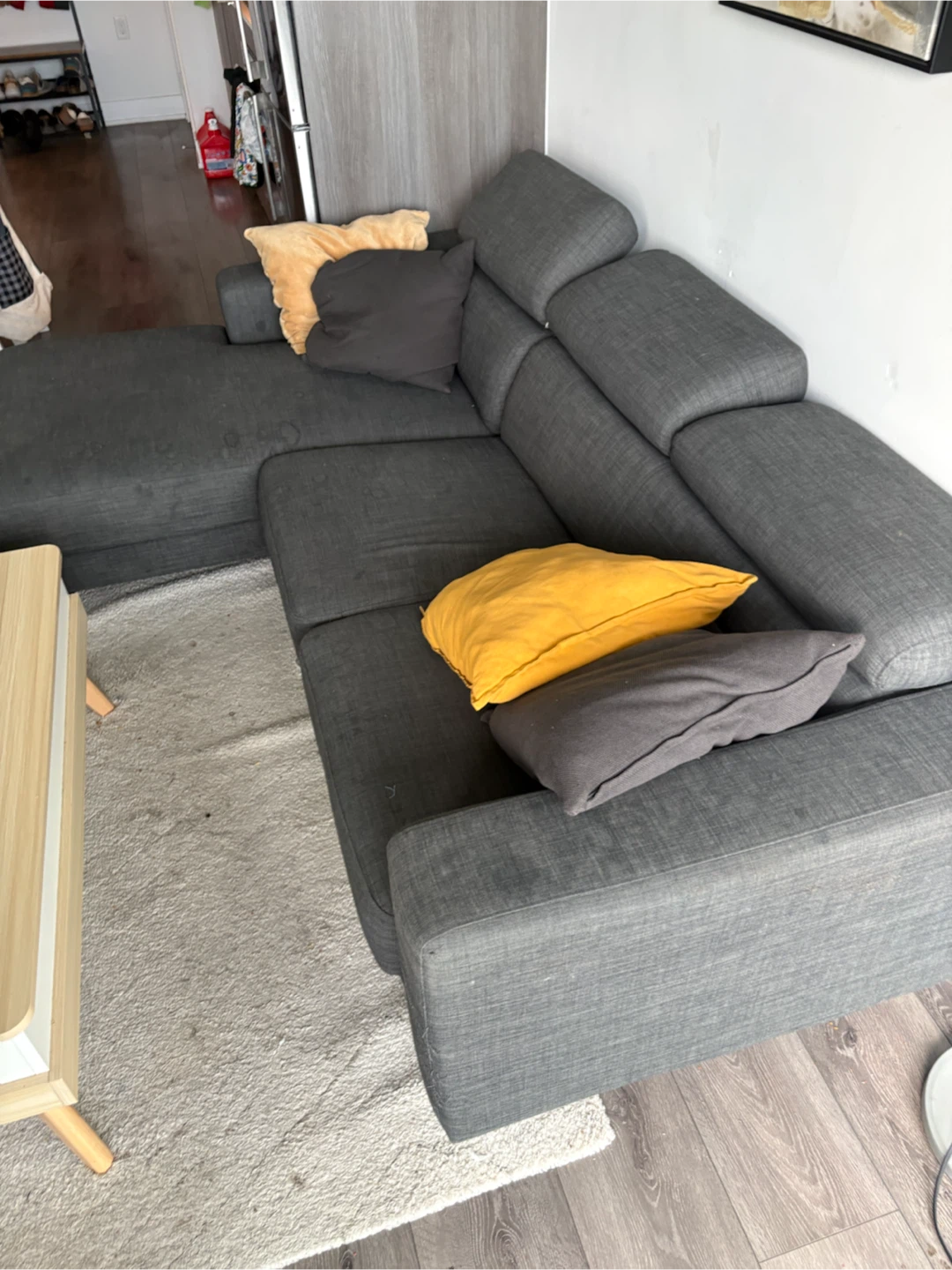 Grey Sectional Sofa