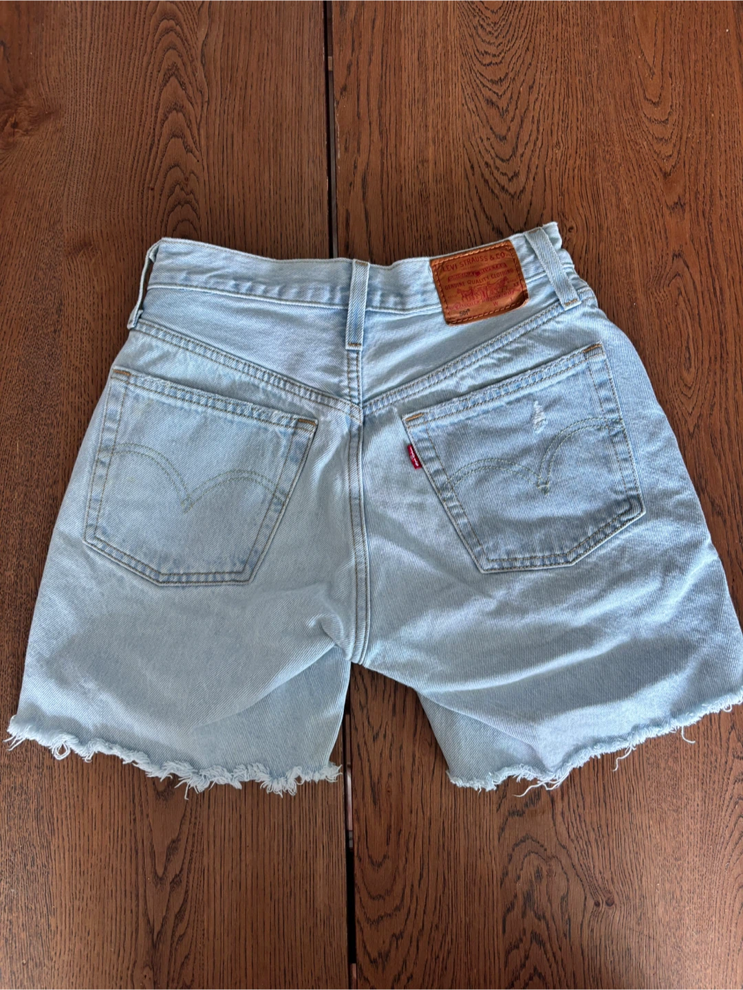Levi's 501 Denim Shorts, size 25 - photo 2