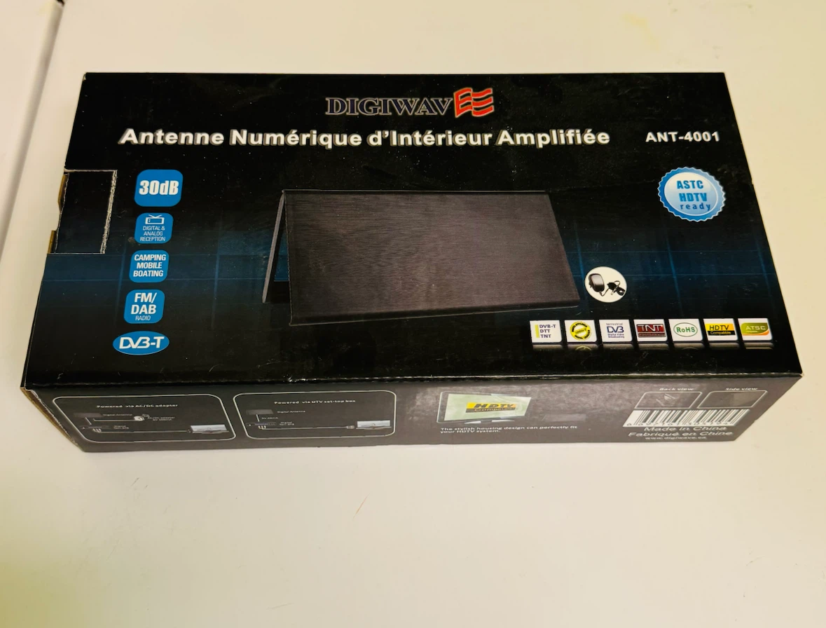 DIGIWAY ANT-4001 Digital Amplified Indoor Antenna
