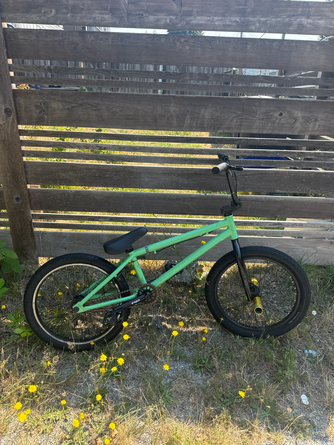 Green BMX Bike