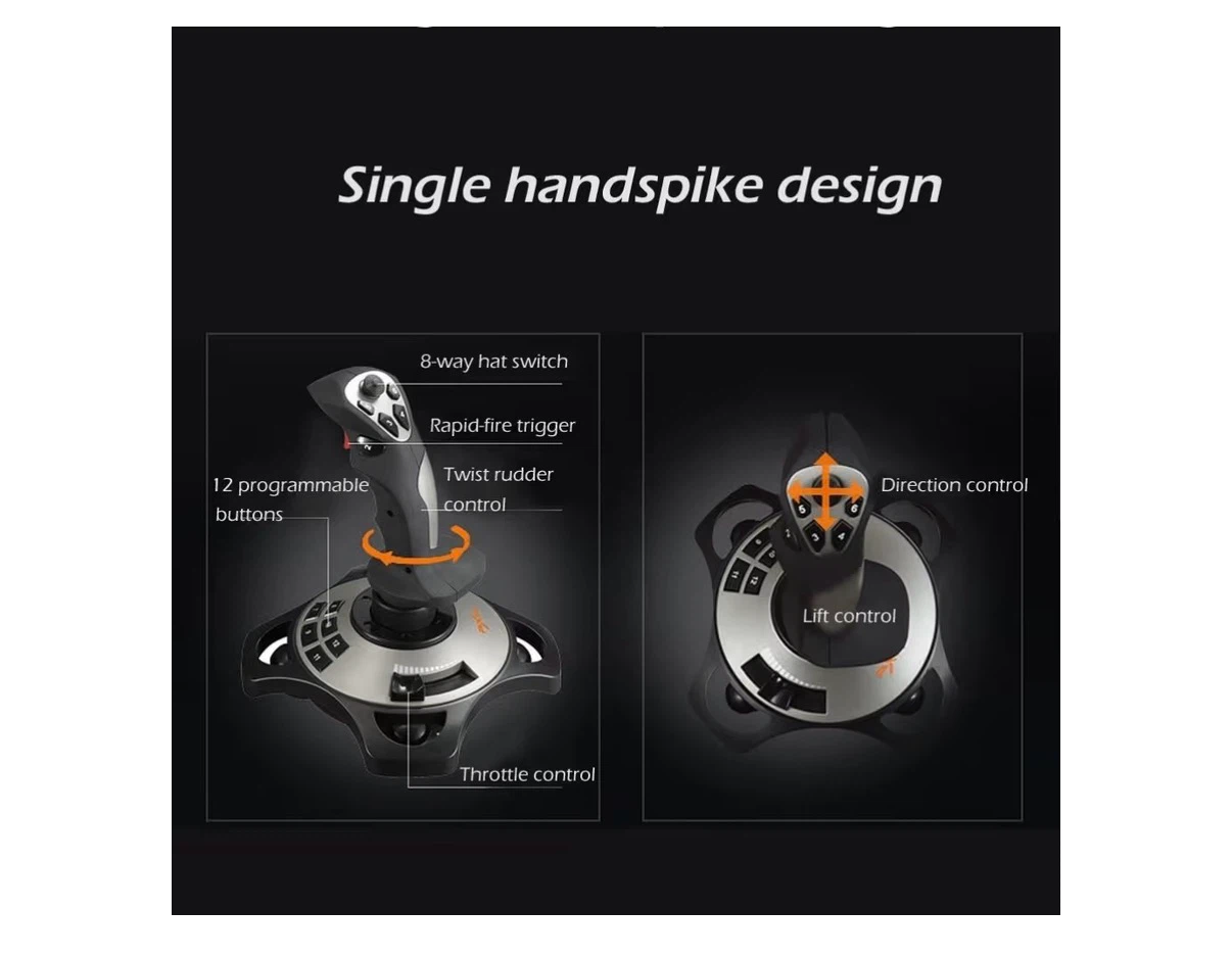New Pxn Joystick 2113 Pro Flight Control - photo 2