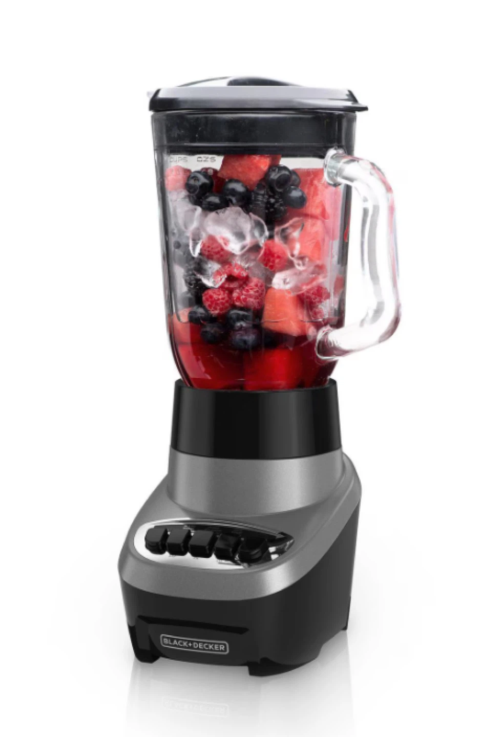 Black+Decker 12-Speed Blender 15.5" - Black/Silver - photo 3