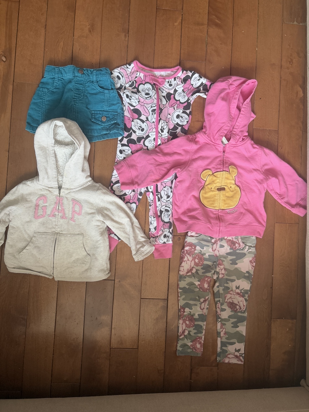 Baby Girls' Clothing Lot: Gap, Disney, Old Navy