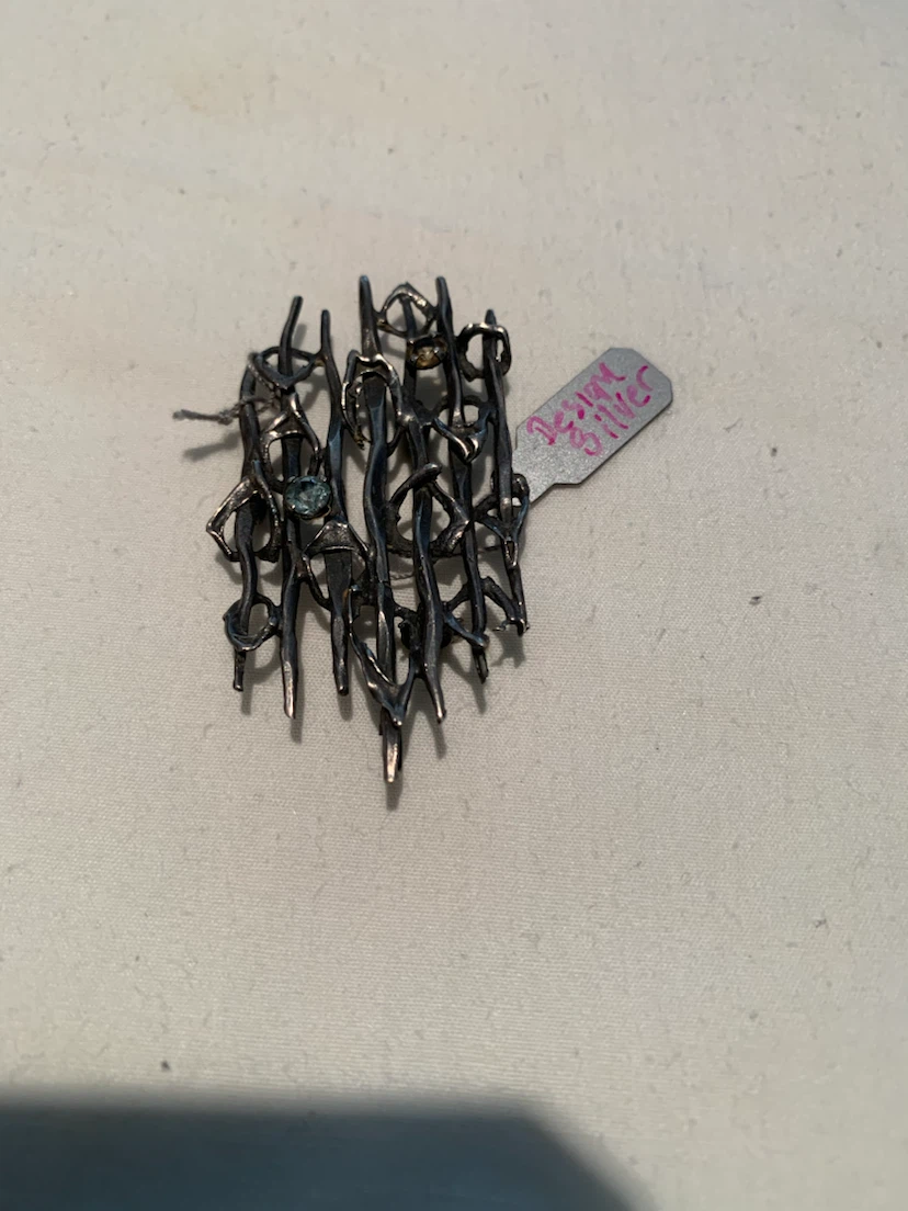 Design Silver Brooch