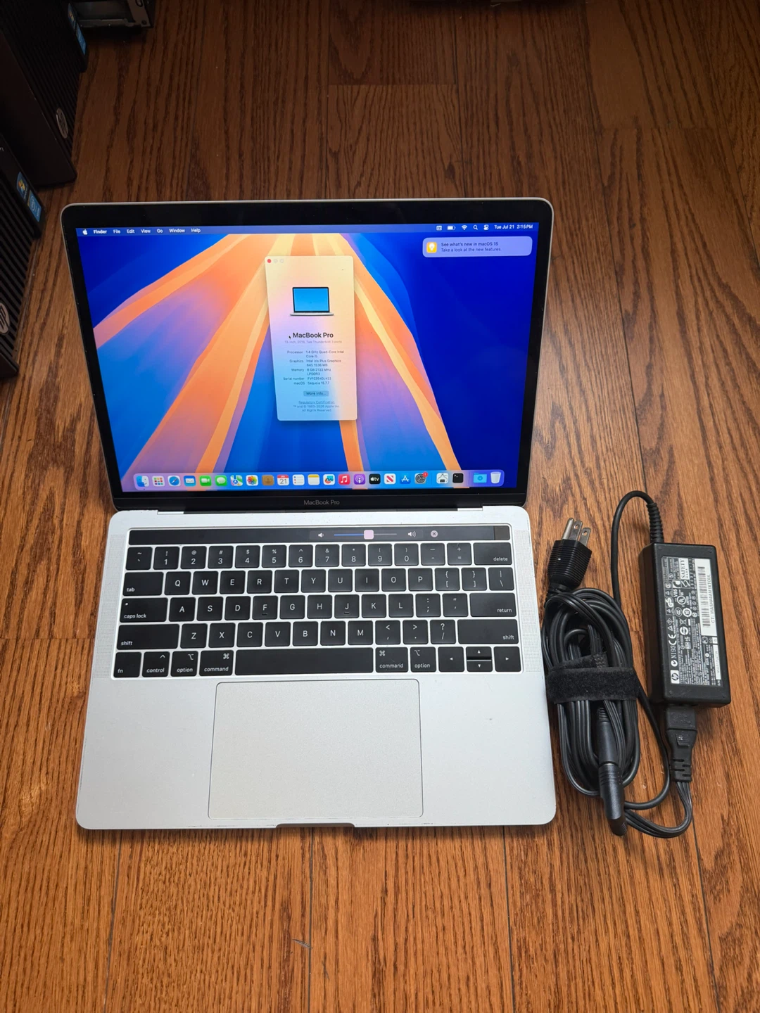 MacBook Pro 13 inch 2019 8GB RAM 128GB SSD