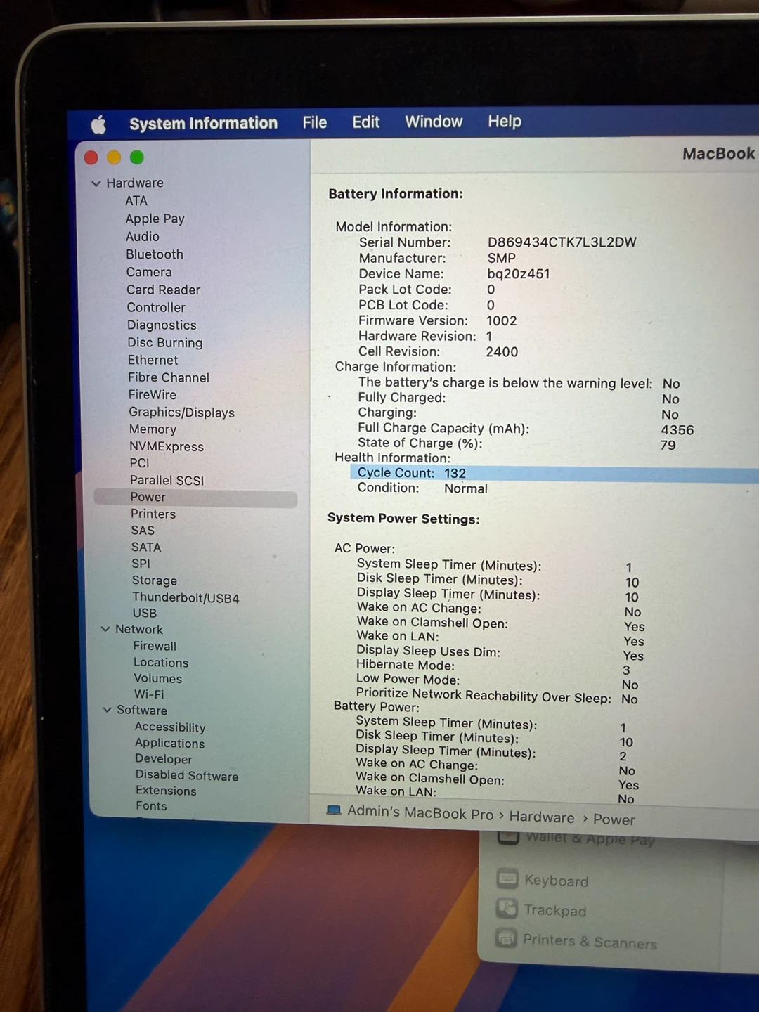MacBook Pro 13 inch 2019 8GB RAM 128GB SSD - photo 4