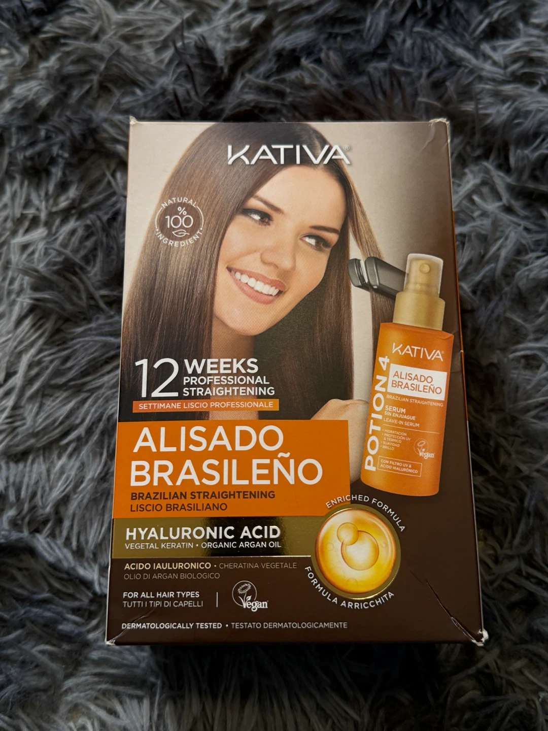Kativa Alisado Brasileño Brazilian Straightening Kit
