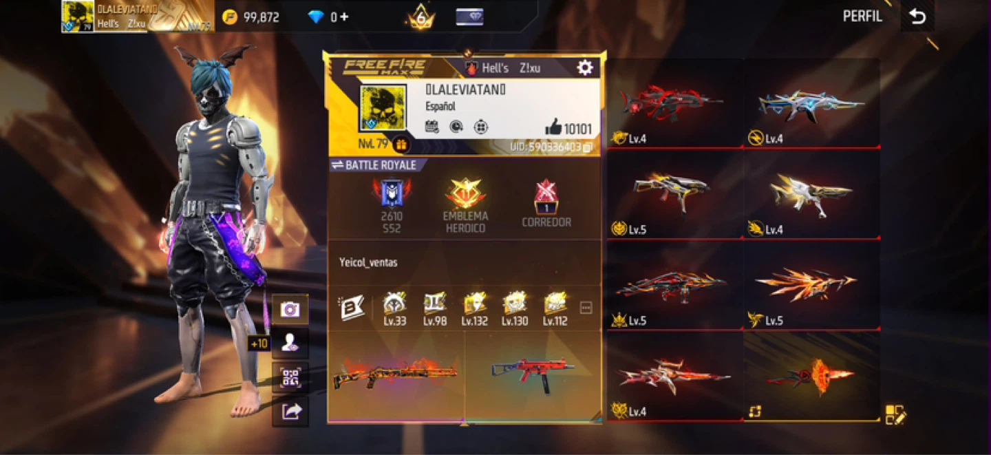 Free Fire Account for Sale - photo 2