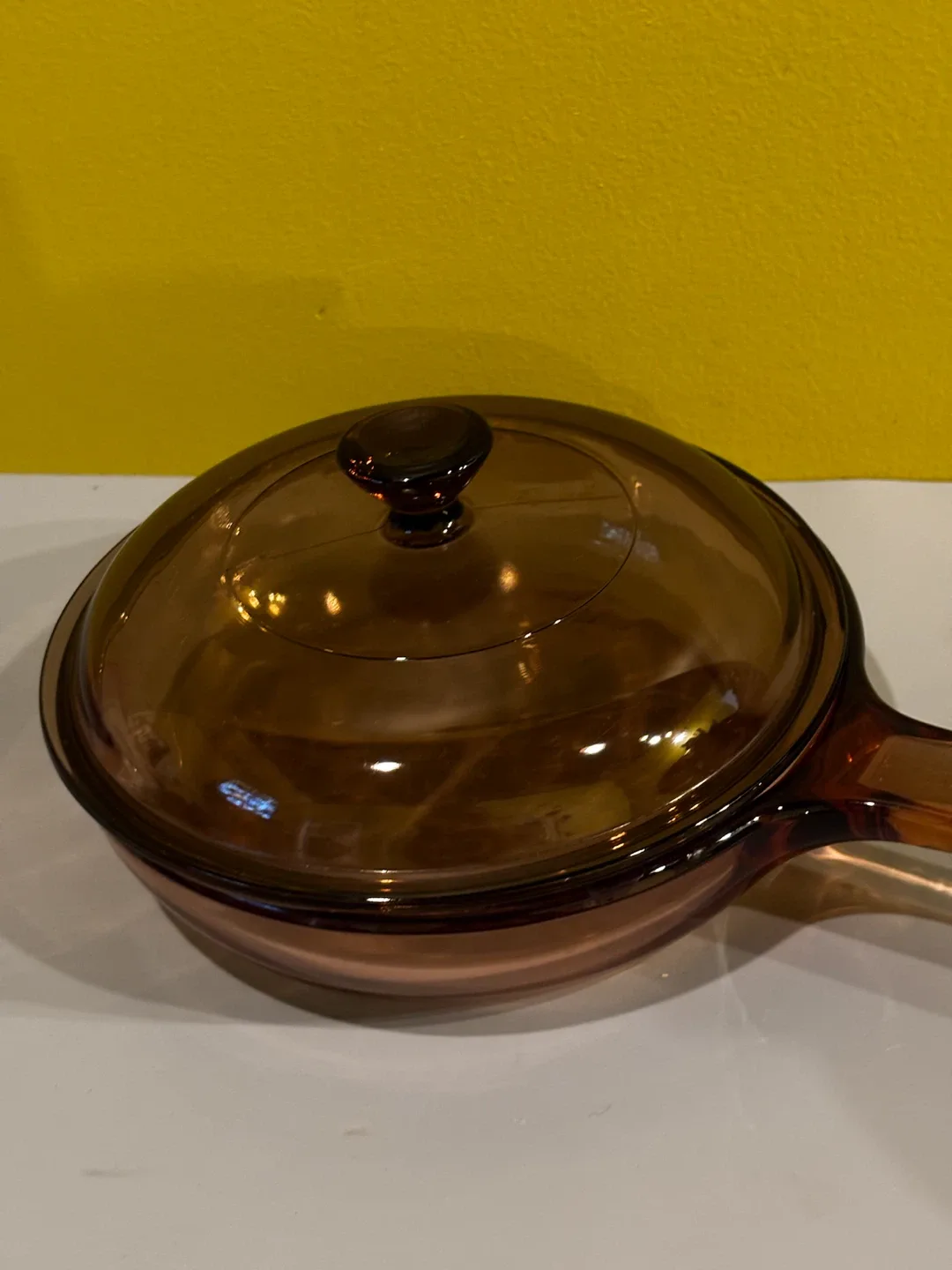 Vision Amber Glass Skillet with Lid - photo 3