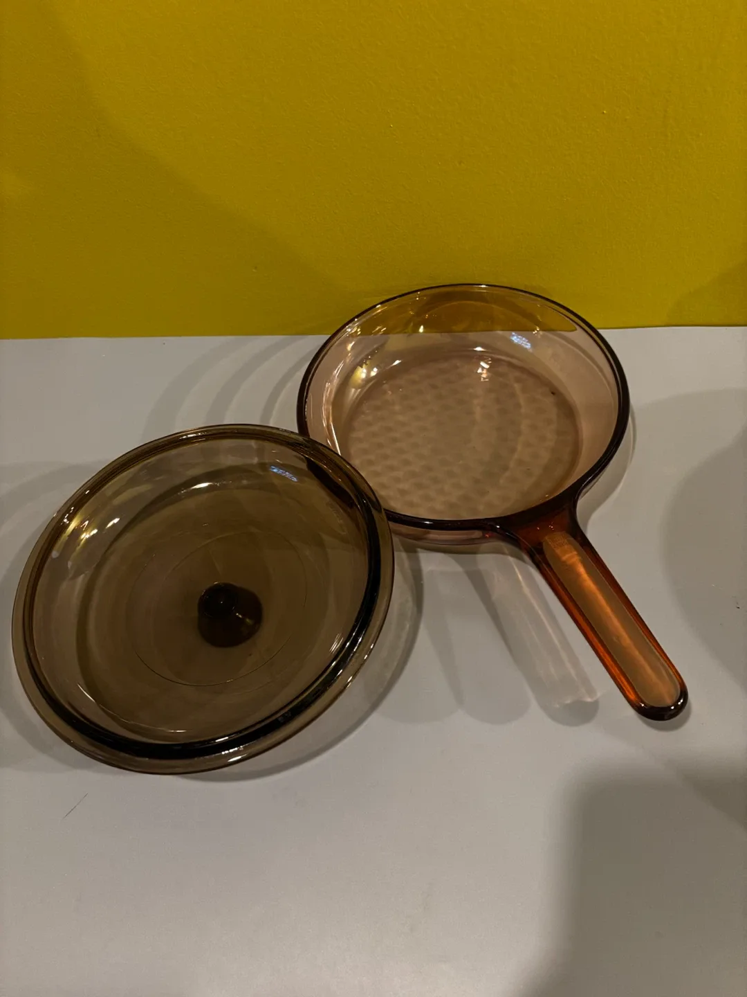 Vision Amber Glass Skillet with Lid - photo 5
