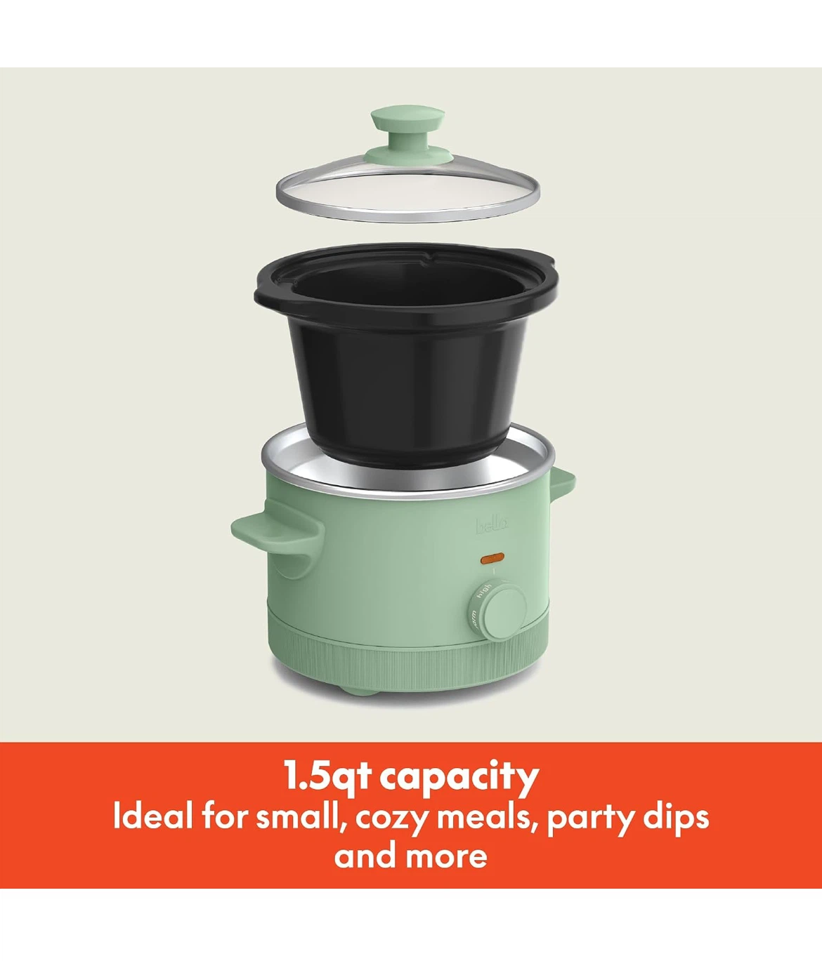 Bella 1.5 Quarter Slow Cooker - photo 2