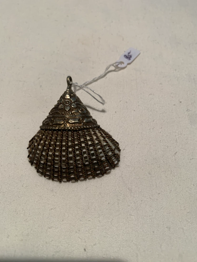 Vintage Seashell Pendant Charm