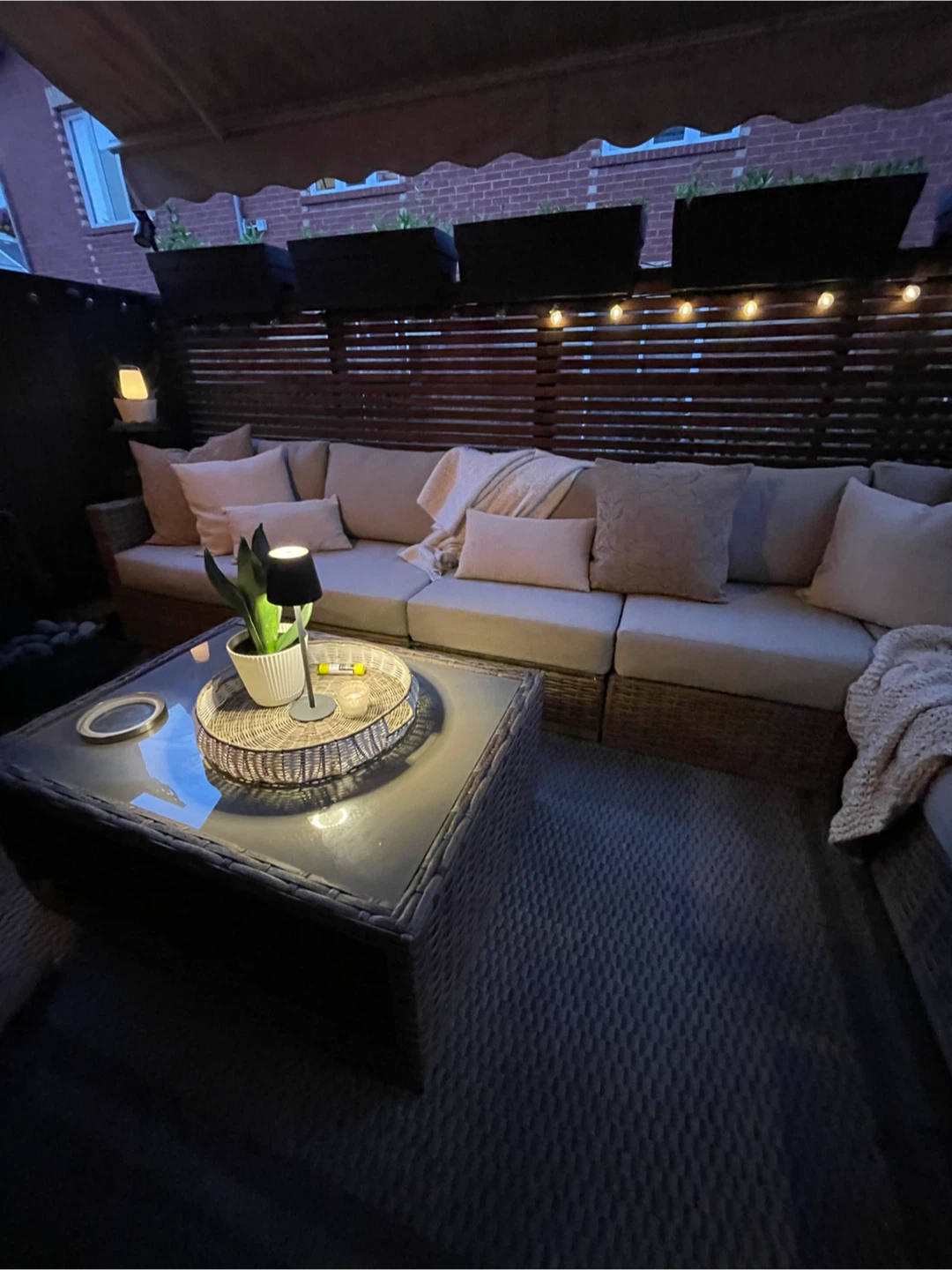 Sectional Patio Sofa Set